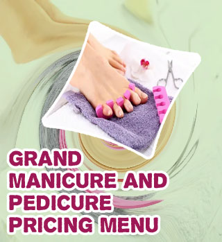 Cost of manicure and pedicure