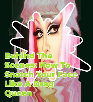 Drag queen brows