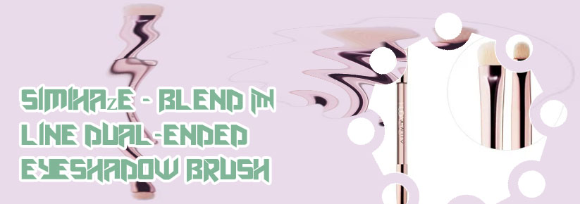 Dual ended eyeshadow brush