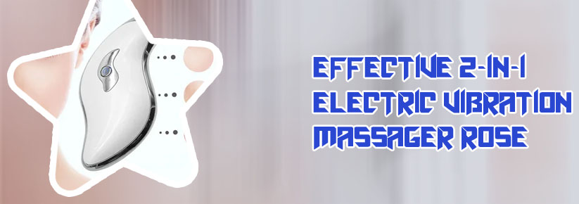 Electric vibration facial massage roller