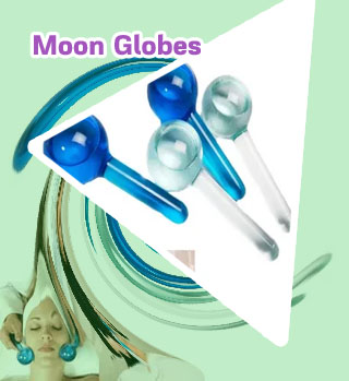 Ice globes facial massager