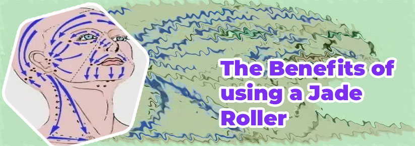Jade roller lymphatic drainage