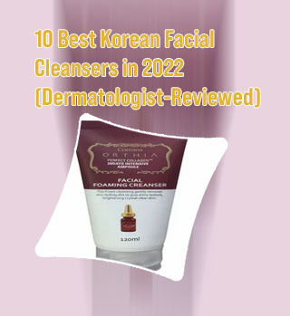 Korean skin care foaming cleanser