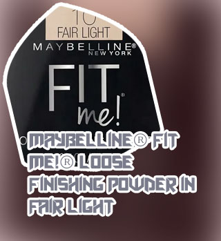 Maybelline fit me mineral loose finishing powder