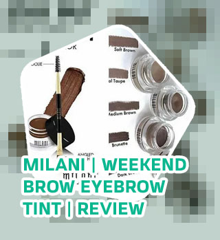 Milani weekend brow eyebrow tint