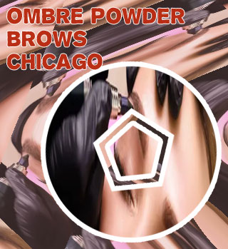 Powder permanent makeup