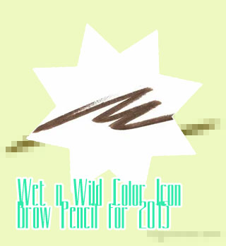 Wet n wild eyebrow pencil dark brown